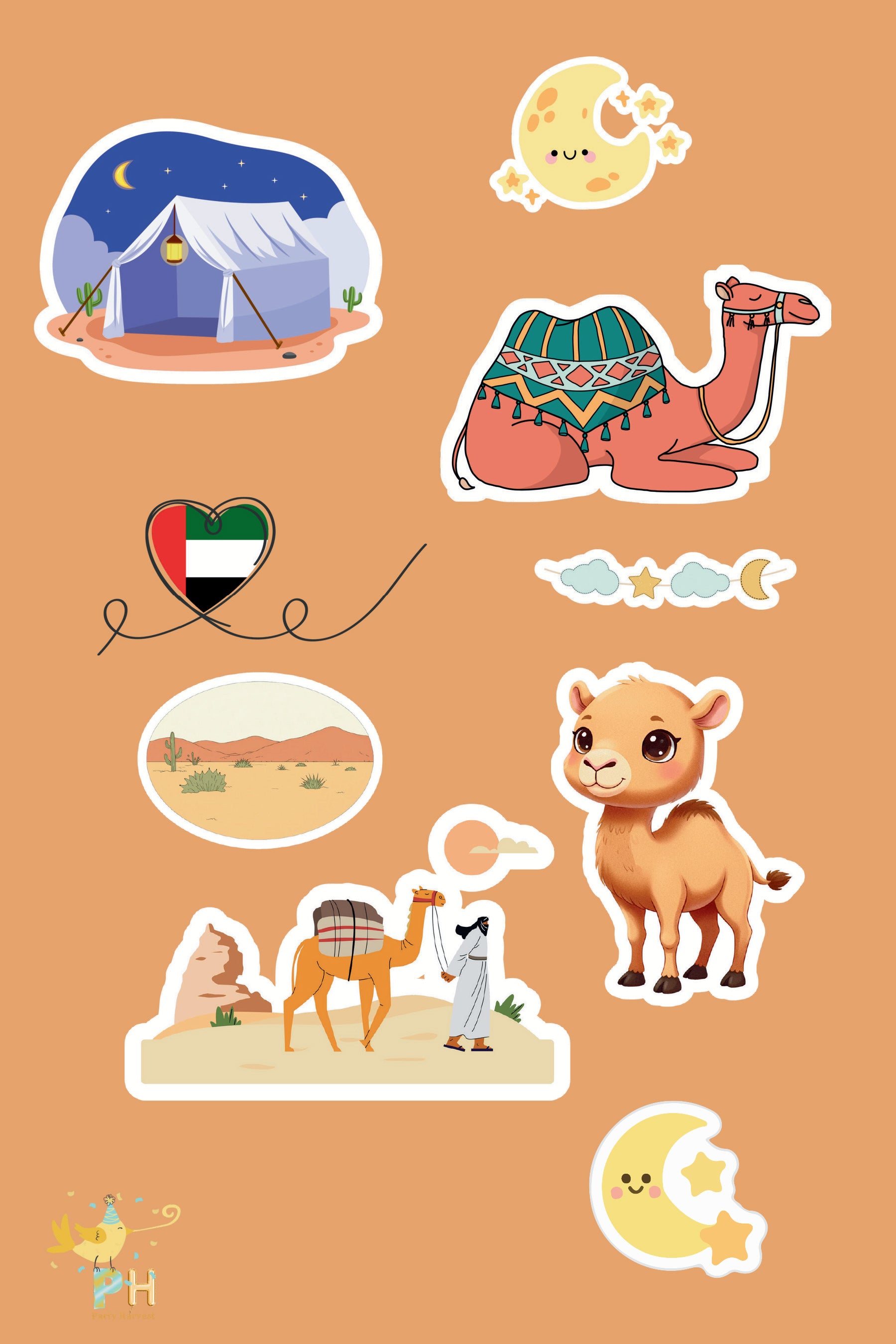 Camel Stickers