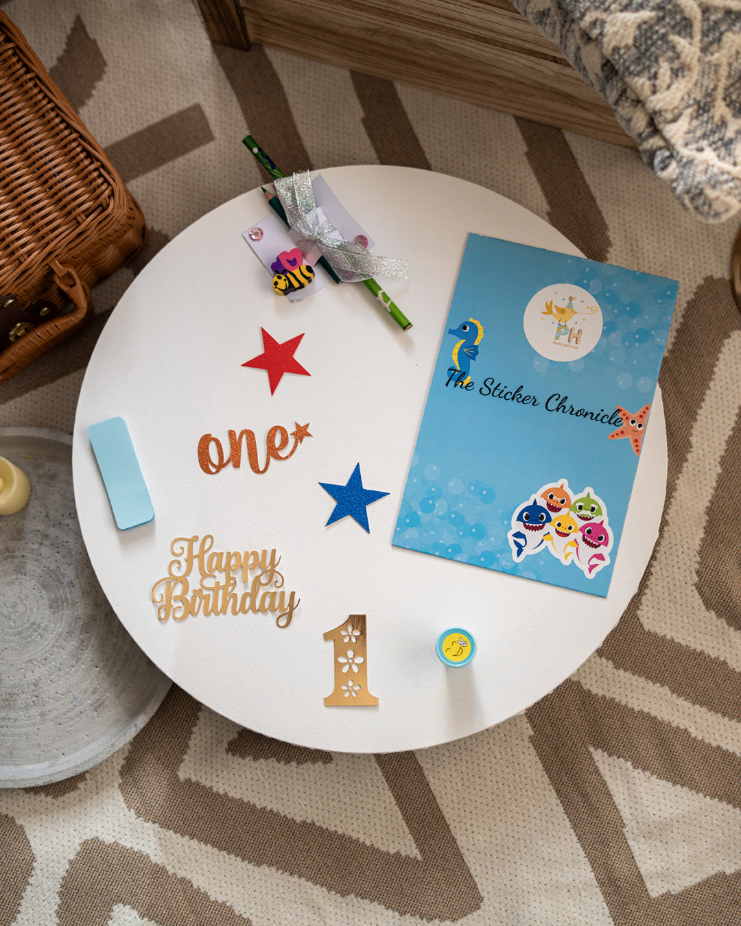 Baby Shark 1st Birthday Celebration Set