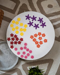 Colourful Floral Decoration Cutout Set