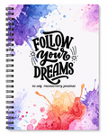 Follow Your Dreams – A5 Self-Care & Planner Journal (120 Pages)