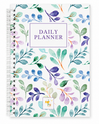 Daily Planner – Leaf | A5 Spiral Bound Planner (30 Pages)