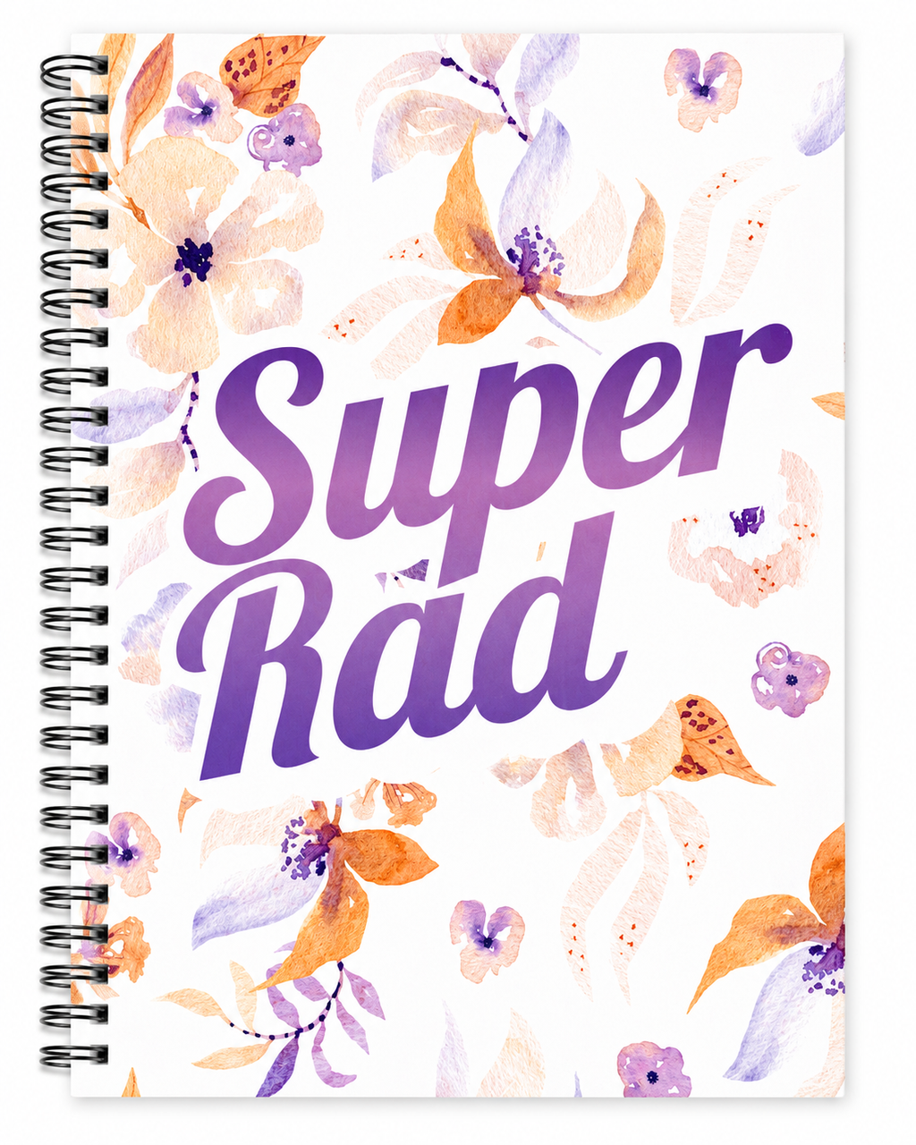 Super Rad A4 Spiral Notebook – 120 Pages